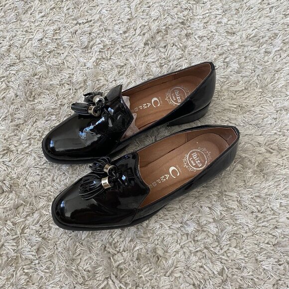 Jeffrey Campbell Black Patent Loafers - Picture 3 of 12